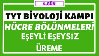 Hücre Bölünmeleri  Eşeyli Üreme  Eşeysiz Üreme  TYT BİYOLOJİ KAMPI  4gün [upl. by Abehsat295]