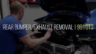 991 GT3 Bumper and Exhaust Removal [upl. by Marra]