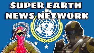 Super Earth News Network HellDivers Liberate Veld [upl. by Ahsaret]