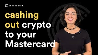 Crypterium  How to cash out cryptocurrency to a bank card [upl. by Ydnis]