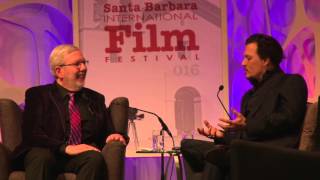 SBIFF 2016  Maltin Modern Master  Johnny Depp Talks Transitioning From Television To Film [upl. by Gnilyarg]