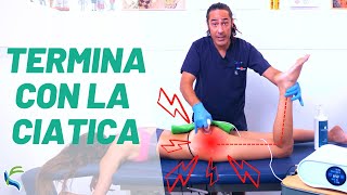 Tratamiento CIATICA 😣 con MASAJE 🙌 TECARTERAPIA 🤩 VOSSMAN Fisiolution [upl. by Ahsatal]