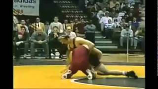 Best college wrestling match of all time Cary Kolat vs Mark Ironside [upl. by Mobley]