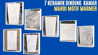 7 Keramik Dinding Kamar Mandi Motif Marmer [upl. by Teerprug]