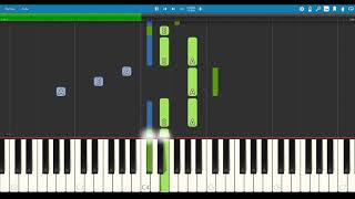 Mistral Gagnant  Renaud PIANO TUTORIAL  SHEET MUSIC [upl. by Gregor135]