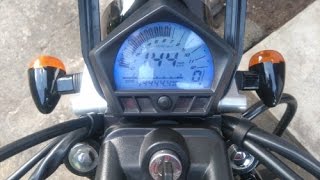 Demak D7 125cc Top speed 102kmph [upl. by Sutniuq]