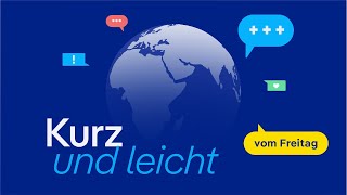 Deutsch lernen mit Videos  Kurz und leicht vom 08112024 mit deutschen Untertiteln [upl. by Rizan]