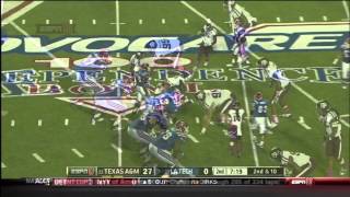 Texas AampM Highlights vs LA Tech 10132012 [upl. by Alael]