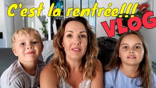 FAMILY VLOG Cest la rentrée [upl. by Noyerb]