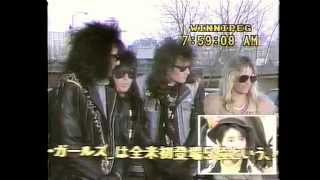 MOTLEY CRUE  WILD SIDE Winnipeg Canada TV on air 1987 [upl. by Ab]