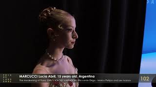 Lucia Abril MARCUCCI 102 – Prix de Lausanne 2022 [upl. by Eveneg]