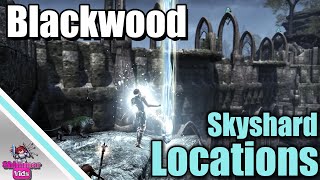 ESO Blackwood Skyshard Locations [upl. by Redan]