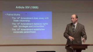 US Constitution Class by Richard Church  Part 44 [upl. by Goodkin]