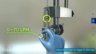 Vincent Medical Inspired O2FLO Operation Video FDA EUA version [upl. by Kuebbing]