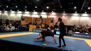 Random Blue Belt Scramble at Ibjjf [upl. by Adnawyt763]