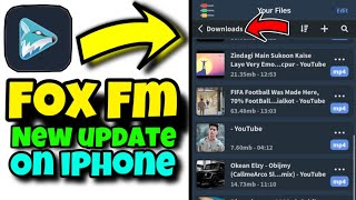 Cool update Foxfm app on iPhone  new version foxfm app on iPhone  foxfm app update in iPhone [upl. by Chansoo]