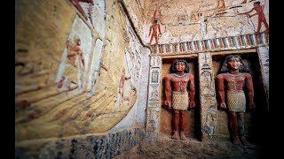 quotWahTyequot tomb Saqqara Egypt For the first time the opening of untouched 4400yearold tomb [upl. by Ben367]