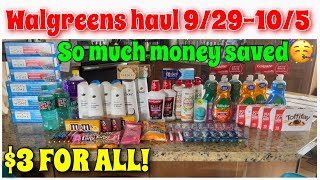 Walgreens couponing haul 929105 This week is SO FIRE 🔥  Amazing spend booster scenarios  3🎉🎉 [upl. by Zuleika524]