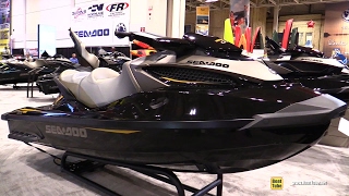 2017 Sea Doo GTX 155 Jet Ski  Walkaround  2017 Toronto Boat Show [upl. by Doty234]