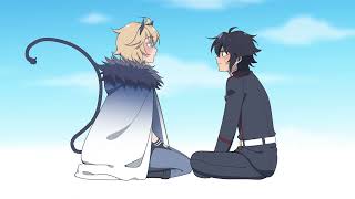 Yuu x Mika confession  Fanmade animation [upl. by Naginarb388]