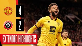 Manchester United 42 Sheffield United  Extended Premier League highlights [upl. by Truda]