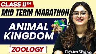 Complete CBSE Zoology  Class 11th  MID Term in One Shot  Marathon Series 🔥 [upl. by Sihon]