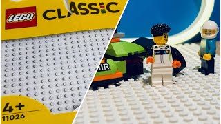 LEGO Classic Baseplate 11026 Unboxing and First Stop Motion Attempt [upl. by Theodosia]