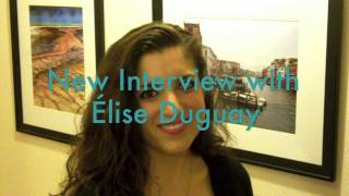 New interview w Elise Duguay  Celines background singer [upl. by Arahset]