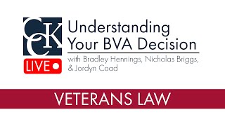 Understanding Your BVA Decision Denials Remands and Grants from the Board of Veterans Appeals [upl. by Brew]