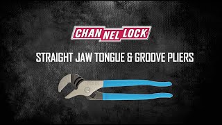 CHANNELLOCK® Tongue amp Groove Pliers [upl. by Eldwon]