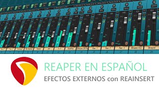 Como Usar un Módulo Físico Externo Insertado en una Pista de Reaper  REAPER en ESPAÑOL  TUTORIAL [upl. by Raddi]