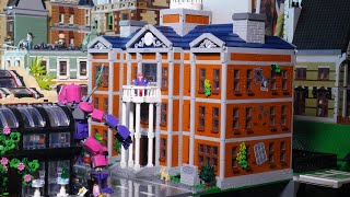 LEGO X Mansion 2X Expansion MOC with Underground Levels [upl. by Scibert]