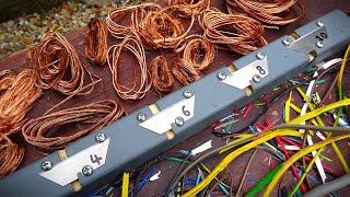 How to Make a DIY Wire Stripper amp Strip Copper Wire for Scrap Metal [upl. by Sonafets295]