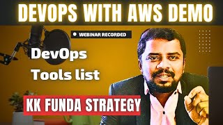 DevOps with AWS DEMO  KK FUNDA  PRASANTH REDDY [upl. by Laertnom]