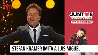 Imitación de Stefan Kramer de Luis Miguel en la Teletón 2024 [upl. by Yenruoc]