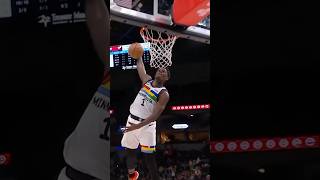 🤯 CRAZIEST 🤯 Anthony Edwards Dunk Compilation shorts [upl. by Horacio912]