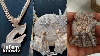 Avianne Jewelers Showing Off Their Latest Crazy Custom Pieces  Pure Jewelry [upl. by Llenrag]