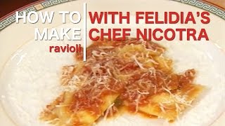 How to Make Ravioli with Chef Fortunato Nicotra from Felidia [upl. by Nylave]