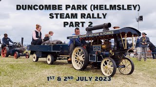 PART 2 Duncombe park steam engines RAW FOOTAGE [upl. by Anahcar776]