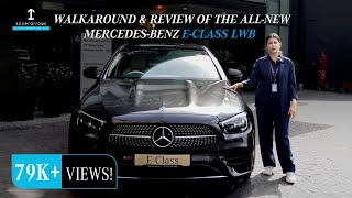 Walkaround amp Review of the allnew MercedesBenz EClass MercedesBenzEClass [upl. by Rocker]