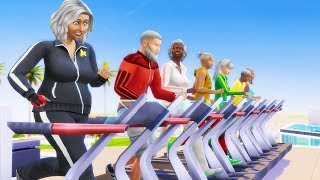 I Made People Run on Treadmills Until They Died  The Sims 4 [upl. by Orelia]