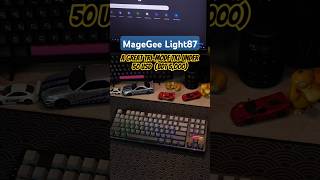 MageGee Light87 A great budget TKL under 50 Dollars BDT 5K keyboard technology pcgaming [upl. by Rebmik]