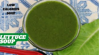 Lettuce soup for weight loss  Low calories soup recipe  How to make lettuce soup Shorts [upl. by Eivad]