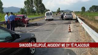 SHKODËRVELIPOJË AKSIDENT ME DY TË PLAGOSUR [upl. by Eiramaliehs]