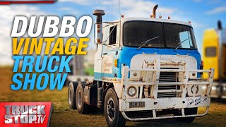 AWESOME OLD TRUCKS at the Dubbo Vintage Truck amp Tractor Show  TRUCKSTOP TV [upl. by Aleinad]