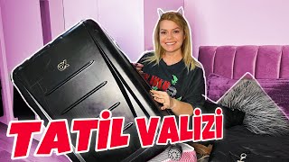 Valizimde Ne Var  Tatil Valizimizi Hazırlıyoruz   Ocak Vlog 8 [upl. by Ailemaj]