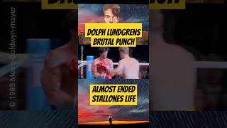 Lundgrens punch almost ended Stallones Life shorts rocky sylvesterstallone trending movie [upl. by Eicats]