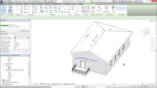 23Creating extrusion roofs REVIT [upl. by Eidson]