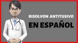 BISOLVON ANTITUSIVO bisolvon antitusivo PARA QUE SIRVE bisolvon antitusivo compositum [upl. by Adnamal]