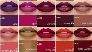 Medora Lipstick Shade And Number Medora Lipstick Colours Medora [upl. by Radie854]